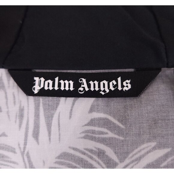 Palm Angels Allover Palm Print Pullover Shirt Size 52 XL Oversized Mens New - Picture 8 of 13